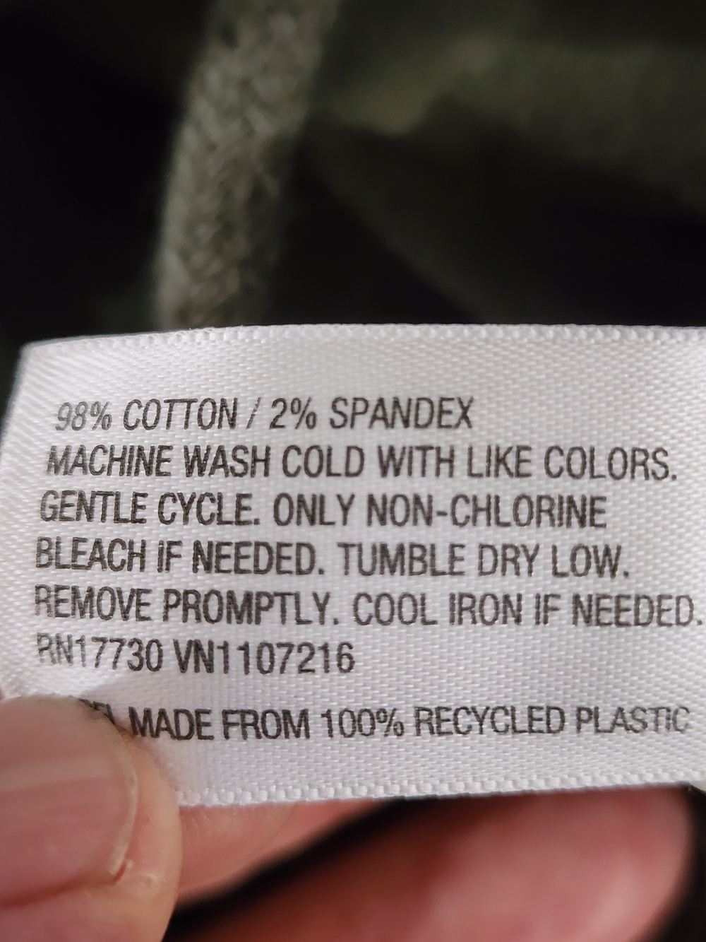 Universal Thread Olive Green Utility Jacket with Drawstring Waist - Picture 6 of 7